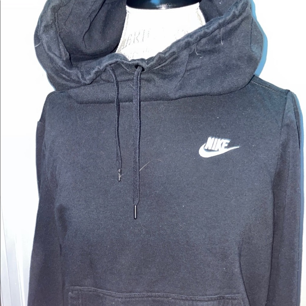 Black turtleneck hoodie!